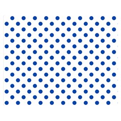 Polka Dots 60 x50  Blanket Back