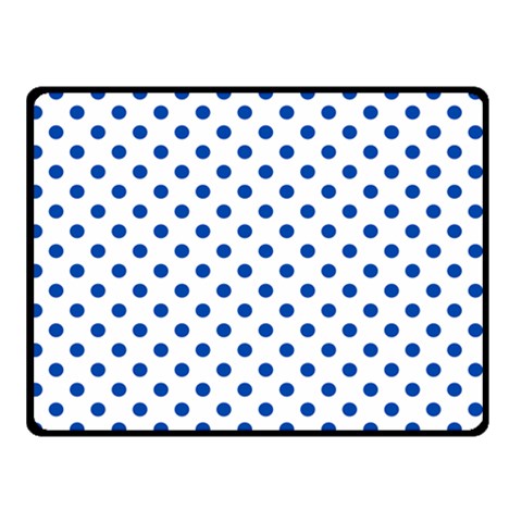 Polka Dots 45 x34  Blanket Back