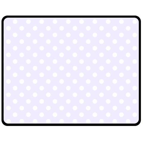 Polka Dots 60 x50  Blanket Front