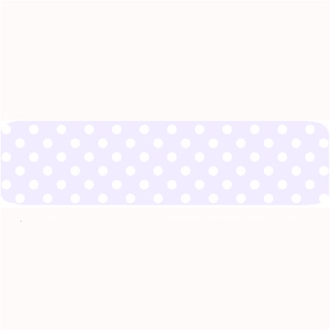 Polka Dots 32 x8.5  Bar Mat