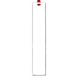 Polka Dots - White on Pastel Violet Large Book Mark