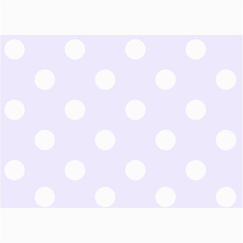 Polka Dots 7 x5  Photo Card - 3