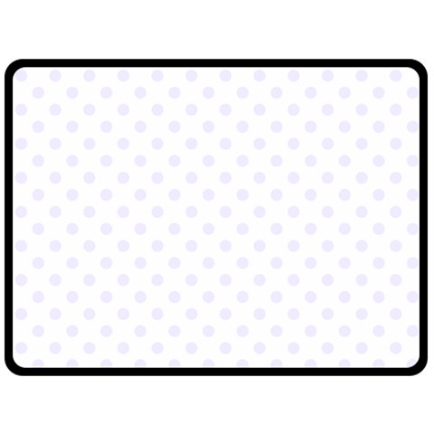 Polka Dots 80 x60  Blanket Front