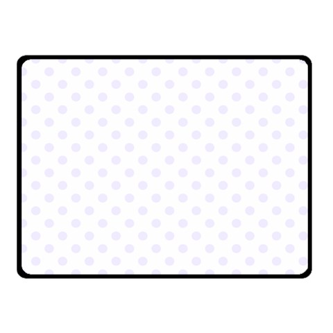 Polka Dots 45 x34  Blanket Front
