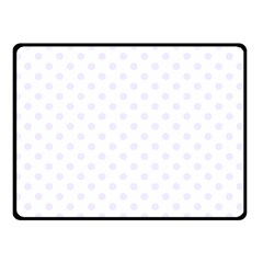 Polka Dots 45 x34  Blanket Back