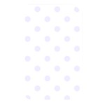 Polka Dots - Pastel Violet on White Memory Card Reader (Rectangular)