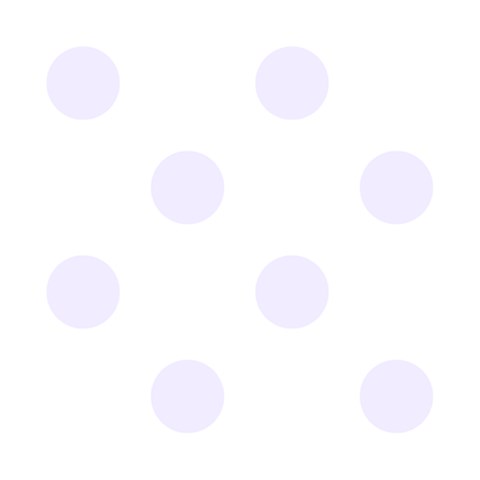 Polka Dots 3.75 x3.75  Memopad