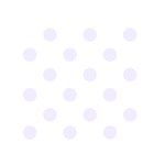 Polka Dots - Pastel Violet on White Greeting Card 5  x 7 