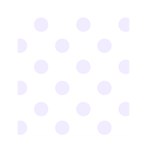 Polka Dots - Pastel Violet on White Greeting Card 4.5  x 6 