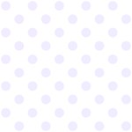Polka Dots - Pastel Violet on White ScrapBook Page 12  x 12 