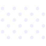 Polka Dots - Pastel Violet on White Birthday Cake 3D Greeting Card (7x5)