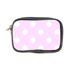 Polka Dots - White on Pale Thistle Violet Coin Purse