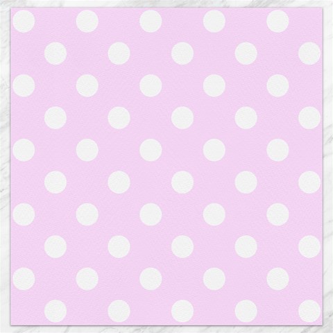 Polka Dots 11.4 x11.56  Canvas - 1