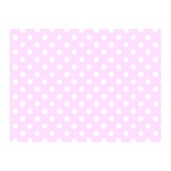 Polka Dots 35 x27  Blanket Front