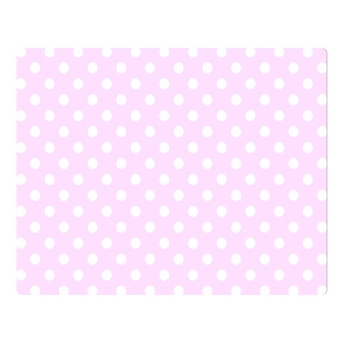 Polka Dots 80 x60  Blanket Front