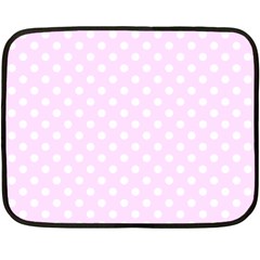 Polka Dots 35 x27  Blanket Back