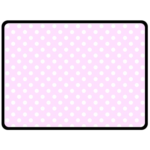 Polka Dots 80 x60  Blanket Front