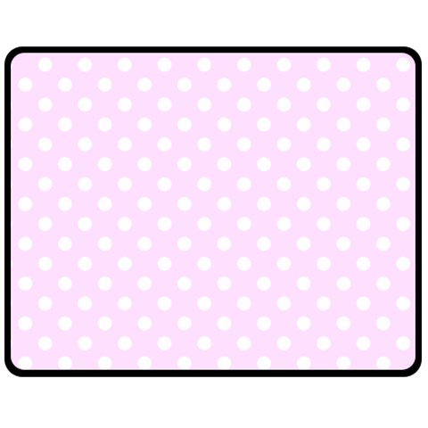 Polka Dots 60 x50  Blanket Front