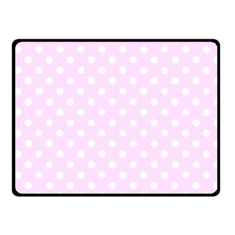 Polka Dots 50 x40  Blanket Front