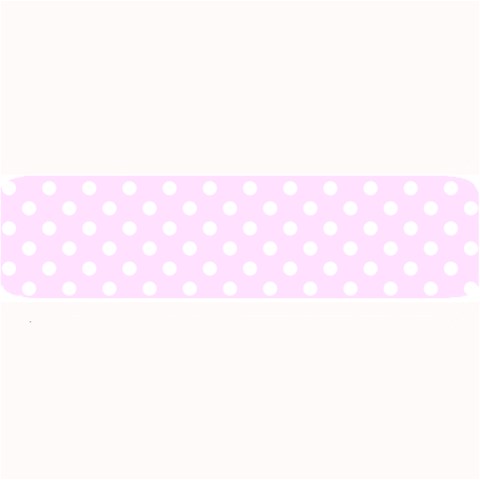 Polka Dots 32 x8.5  Bar Mat