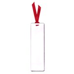 Polka Dots - White on Pale Thistle Violet Small Book Mark