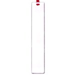 Polka Dots - White on Pale Thistle Violet Large Book Mark