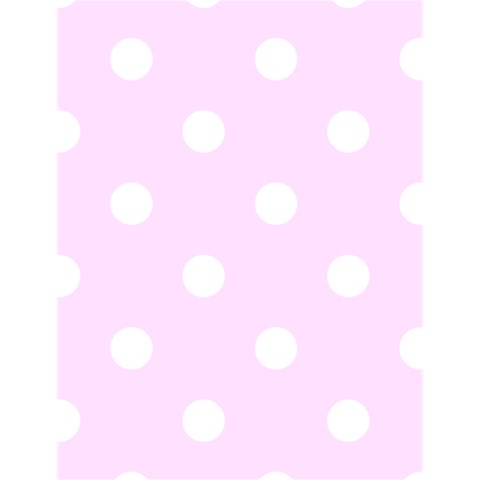 Polka Dots 4.125 x5.5  Memopad