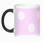 Polka Dots - White on Pale Thistle Violet Morph Mug