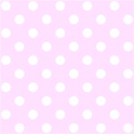 Polka Dots - White on Pale Thistle Violet ScrapBook Page 12  x 12 