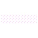 Polka Dots - Pale Thistle Violet on White Satin Scarf (Oblong)