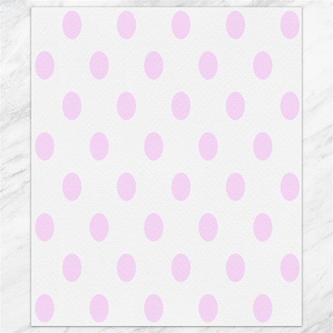 Polka Dots 8.15 x9.66  Canvas - 1