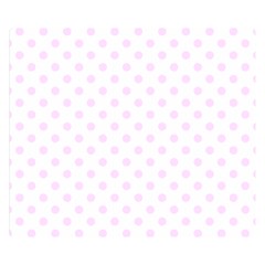 Polka Dots 50 x40  Blanket Back
