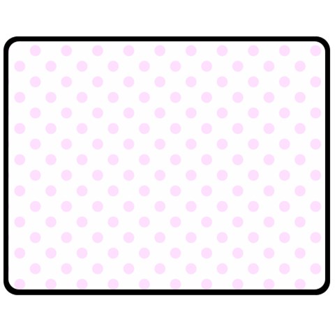 Polka Dots 60 x50  Blanket Front