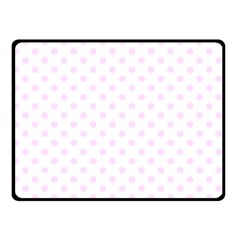 Polka Dots 45 x34  Blanket Back