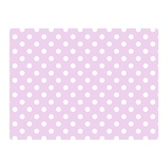 Polka Dots 35 x27  Blanket Back