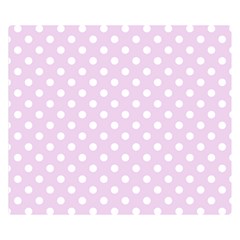 Polka Dots 50 x40  Blanket Back