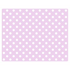 Polka Dots 60 x50  Blanket Back