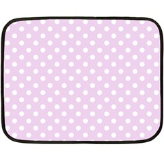 Polka Dots 35 x27  Blanket Back