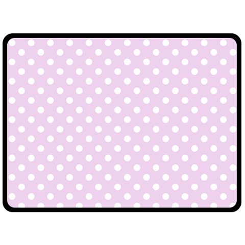 Polka Dots 80 x60  Blanket Front