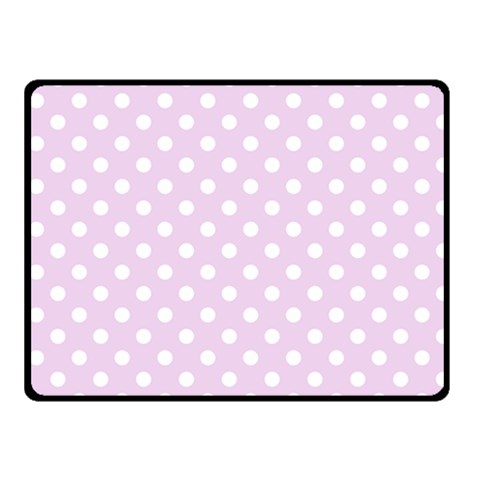 Polka Dots 50 x40  Blanket Front