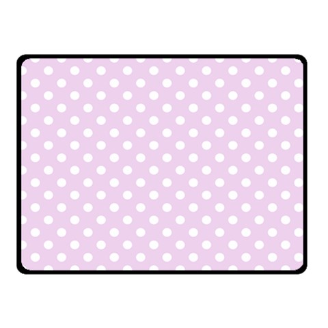 Polka Dots 45 x34  Blanket Front