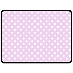 Polka Dots 80 x60  Blanket Back