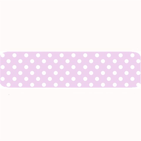 Polka Dots 32 x8.5  Bar Mat
