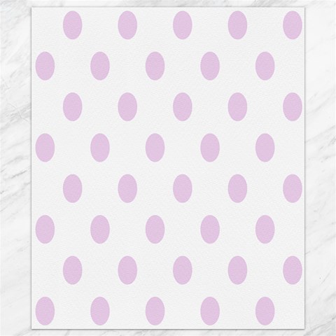 Polka Dots 8.15 x9.66  Canvas - 1