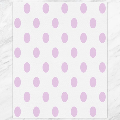 Polka Dots 10.95 x13.48  Canvas - 1