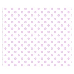Polka Dots 50 x40  Blanket Front