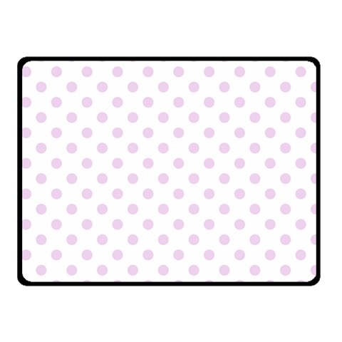 Polka Dots 50 x40  Blanket Front