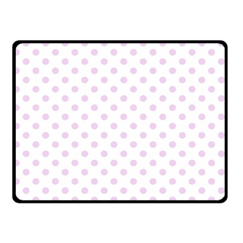Polka Dots 45 x34  Blanket Back
