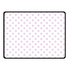 Polka Dots 45 x34  Blanket Back