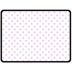 Polka Dots 80 x60  Blanket Back